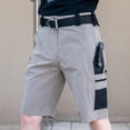 thumbnail image 4 of Nuoqisi Summer Hiking Shorts Men Tactical Stretch Outdoor Cargo Short Pants Quick Dry Work Hiking Fishing Shorts with Multi Zipped Pockets, 4 of 5