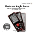 thumbnail image 2 of Règle de Mesure de Bâtiment Portable Appareil Ran Rétroéclairé LCD Localisateur Ran 2mm Précision Mesure Zone Volume Python, Haute Précision, 2 of 5