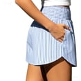 thumbnail image 5 of MLCDZ Women's Athletic Shorts Elastic High Waisted Running Short Pocket Sporty Shorts Gym Workout Shorts Suitable for Mountain Climbing, 5 of 6