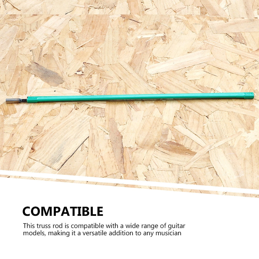 HEMOTON Metal Truss Rod for Guitar with Precise Adjustments Green Color for Guitar Use Fits Most Models