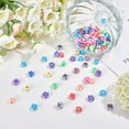 thumbnail image 3 of Flower Heishi Clay Beads 200pcs Polymer Clay Beads 10 Colors 9.6mm Ploymer Loose Spacer Beads for Boho Hawaiian Y2K Bracelets Necklace Phone Lanyard Keychain Spring Summer Surfur, 3 of 6