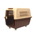 thumbnail image 3 of Venta caliente de plástico para transportar mascotas, portátil, de viaje, transpirable, para gatos y perros, caja de aire para transporte, 3 of 5