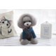 thumbnail image 1 of Mascota Perro Gato Denim Jean Ropa de Ambos Ropa de para cachorros Sunnimix Pet chaleco de jeans, 1 of 6