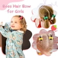 thumbnail image 4 of 8PCS Hair Bows Clips, Cute Bees Ladybug Insect Todder Bows Grosgrain Ribbon Girls Hair Accessories for Baby Toddler Infant Girls, 4 of 5