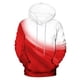 thumbnail image 4 of Sudadera con capucha para hombre, estilo casual, con cuello redondo, estampado, manga larga, blusa de poliéster, 4 of 6