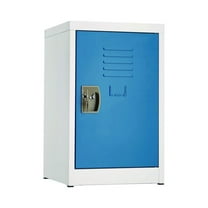 AdirOffice ALHI62902BLU Steel Storage Locker, 1 Compartment, 15 x 15 x 24 in., Blue