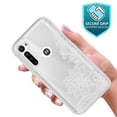 thumbnail image 3 of Moto G Stylus Case, Moto G Pro Case, KAESAR Graphic Design Shockproof Impact Resistant Protective Full-Body Rugged Clear Hybrid Bumper Case for Moto G Stylus/G Pro (Lace Flower), 3 of 5