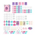 thumbnail image 1 of Toddlers DIY Sticker Cartoon Puzzle Holiday Present Crafts Portable Girls Making 128pcs, 1 of 7