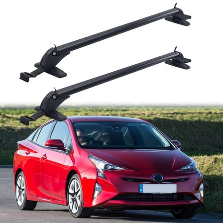 46" Car Top Roof Rack Cross Bar Cargo Carrier Aluminum For Audi A3 A4 B9 S4