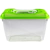 Penn-Plax Small World Habitat Portable Transparent Plastic Tank 0.6 Gallon