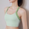 thumbnail image 6 of ATOYSOY Everyday Bra Wireless Seamless Breathable Push Up Underwear Workout Sports Running Gym Yoga Girls Teens Camisoles Crop Tops Smoothing Comfort Bra Green, 6 of 6
