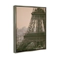 thumbnail image 3 of Eiffel Tower Paris Skyline Town & City Photograph Luster Gray Framed Art Print Wall Art, 3 of 6