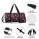 thumbnail image 4 of Easygdp Rose Mix Leopard 2 Bolsa de Viaje, Bolsa de Mano, Bolsa de Gimnasio, Bolsa de Equipaje para Viaje, 4 of 6