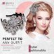 thumbnail image 3 of Diadema HUOGUO Crystal Flower, accesorio moderno para mujer, 3 of 4