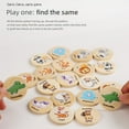 Asdomo Wooden Memory Game For Kids,Preschool Educational Memory