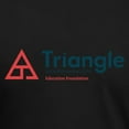 thumbnail image 3 of CafePress - Triangle Education Foundation Tagline T Shirt - Mens Tri-blend T-Shirt, 3 of 4