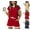 10# Red, variant on Women Shorts Sets 2-Piece Outfits Summer Casual Short Sleeve Beach Cruise Wear Lightweight Loungewear Red XL