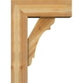 thumbnail image 3 of Ekena Millwork 8"W x 22"D x 30"H Olympic Block Rough Sawn Bracket w/ Offset Brace, Western Red Cedar, 3 of 25