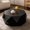 Black, variant on 38" Retro Style Coffee Table | Clear Relief Design for Vintage Decor | High - Quality MDF & Fir Wood | Instant Use, Simple Cleaning