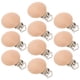 thumbnail image 5 of ColoMX 10 Uds. Clips de madera para chupete infantil, Clips para chupete para la dentición, Clips de forma redonda para bebé (35mm), 5 of 7
