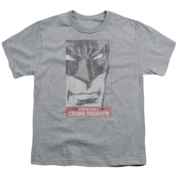 Batman - Orginal Crime Fighter - Youth Short Sleeve Shirt - Large