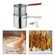 thumbnail image 4 of Olla para freír profunda, cesta para freír, ligera, práctica, ergonómica, freidora de aceite para cocinar Con tapa, 4 of 7