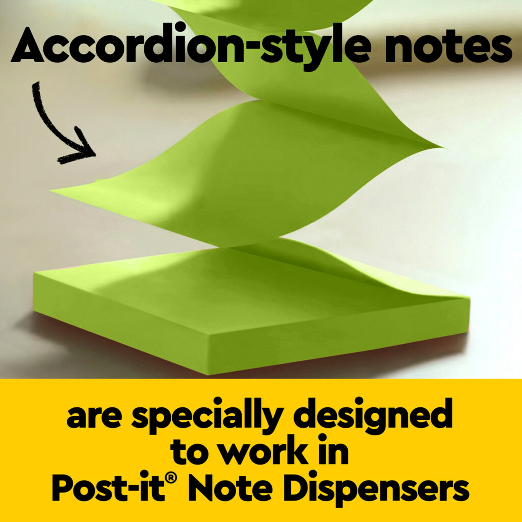 Post-it Dispenser Pop-up Notes, 3 in x 3 in, Floral Fantasy, 18 Pads