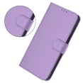 thumbnail image 4 of Wallet Case Compatible with iPhone 12 Pro Max with Card Slot/Holder,PU Leather Flip Folio Shell [Magnetic Closure][Wrist Strap][Kickstand] Phone Cover Shockproof For iPhone 12 Pro Max,Lavender, 4 of 10