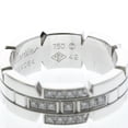 thumbnail image 5 of Pre-Owned Cartier Tank Française Ring With Diamonds White Gold (18K) Fashion Diamond Band Ring..., 5 of 9