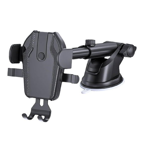 Cool Téléphone Sans Fil Chargers,Car Accessoires de Voiture Décoration Intérieure Pare-Brise Support de Voiture pour Mobile Véhicule Gps Noir Support Dropshipping, Noir