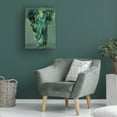 thumbnail image 2 of Trademark Fine Art Ruth Day Teal Elephant Canvas Wall Art, 2 of 4