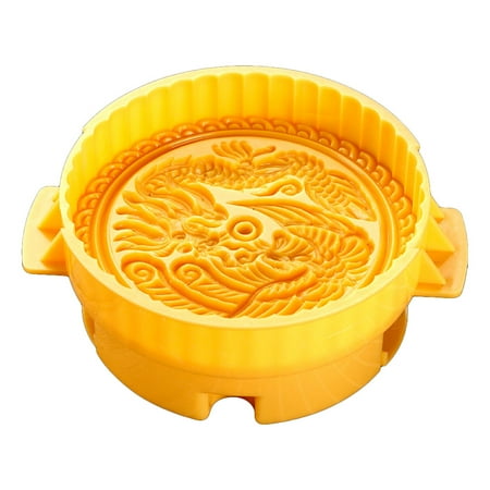

HOTYA Moon Cake Mould Hand Pressure Cookies Cutter Smooth Traditional Chinese Style DIY Food-Grade Plastic Baking Decorating