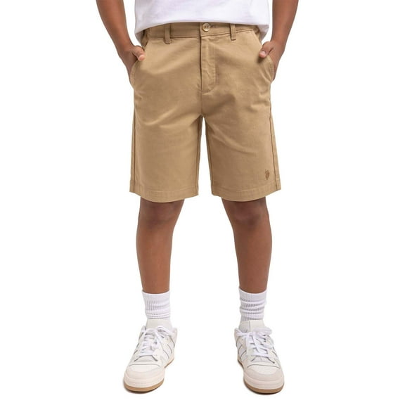 U.S. Polo Assn. Boys Twill Hartford Short, Sizes 4-18