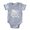 Heather Gray, variant on CafePress - Gothic Skull Initial M - Cute Infant Baby Football Bodysuit