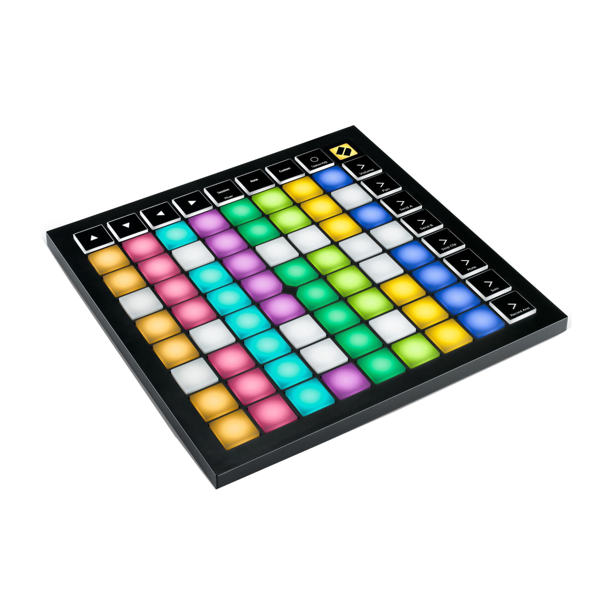 Novation Launchpad X Grid Controller w/ Headphones and Port USB Hub Bundle