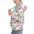 thumbnail image 2 of Haiem Cute Flamingo for Women's Fashion Hoodies & Sweatshirts with Kangaroo Pocket,Hooded Sweatshirt with Eye-catching Drawstrings-XX-Large, 2 of 7