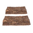 thumbnail image 4 of GOOHOCHY 2 piezas de plataforma de corteza de escalada para tortugas, serpientes, caja de reptiles, decoración de corteza natural, piel de reptil, 4 of 6