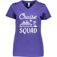 thumbnail image 3 of Inktastic Cruise Squad with Vector Cruise Ship and Palm Trees Women's V-Neck T-Shirt, 3 of 5