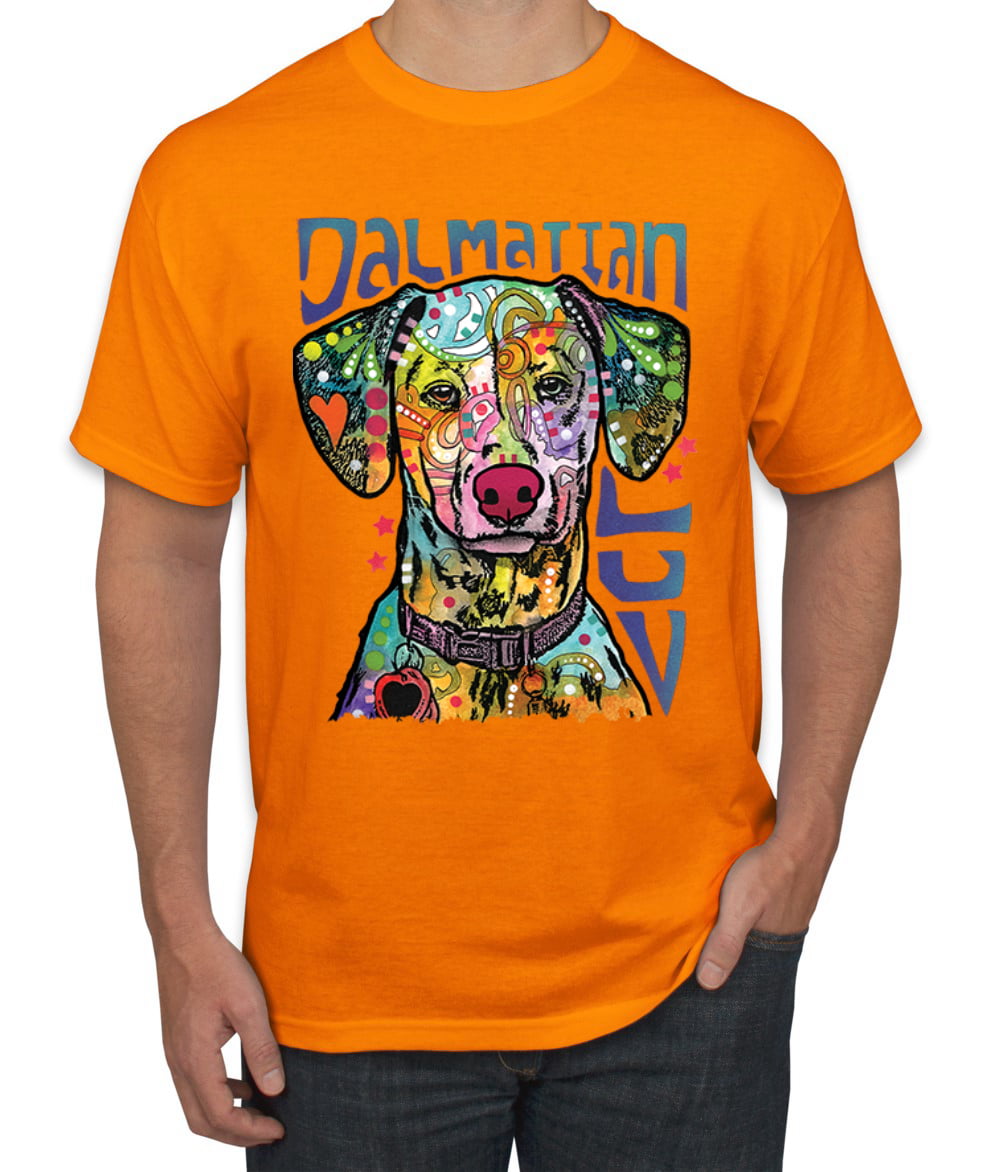 DALMATIAN PUPPY DOG FACE T Shirt The Mountain SPARKLES DALMATIAN Russo Tee S-5XL 