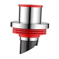 thumbnail image 3 of Dranado de sello de sello de sello anillo de sellado múltiples tapa de desagüe de sellado de sellado de sellado anillo de sello para lavadora de baño Plata, 3 of 8