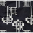 thumbnail image 4 of oneOone Organic Cotton Poplin Twill Fabric Geometric Kasuri Print Fabric By The Yard 42 Inch Wide, 4 of 4