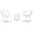thumbnail image 3 of Signature Design by Ashley Casual Mandarin Cape Outdoor Table and Chairs (Set of 3)  White, 3 of 9