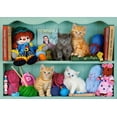 thumbnail image 2 of Bridge Toys - Castorland, 500 Piece Jigsaw Puzzle, Kitten Shelves, 2 of 2