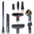 thumbnail image 1 of KDJ Vacuum Cleaner Accessories Kit with Flexible Crevice Tool and Hose Adapters for Dryer Lint Vent Cleaning, Compatible with Most Vacuum Cleaners, 32mm to 44mm Hose Diameter, 1 of 10