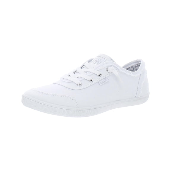 Skechers BOBs B Cute Womens Slip on Shoes, Casual Comfort Canvas Sneakers