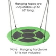 thumbnail image 5 of Hey! Play! Saucer Swing– 40” Diameter Hanging Tree or Swing Set, 5 of 7