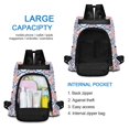 thumbnail image 4 of FORMRS Women's Travel Backpack Purse Anti-Theft Hidden Pockets Casual Shoulder Bag, Mosaic Flowers Pattern, 4 of 7