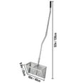 thumbnail image 2 of VEVOR Sand Rake, Iron Lake Weed Rakes, 52 inches Pole Beach Rake, 16" Aquatic Weeds Muck Sand Flea Rakes, Weed Cleaning Tool for Beach Lake Pond River Landscaping with Detachable Pole and Net, 2 of 9