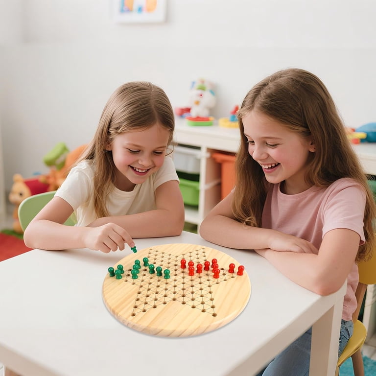 Fugocen Wooden Chinese Checkers Board Game photo 6