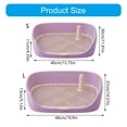 thumbnail image 5 of Space Saving Dog Toilet With NonSlip Design Easy Cleaning Breeds Bathroom For Small Pet Potty Training Device, 5 of 13